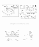 Controls Fuel Supply Governor Spring Diagram and Parts List for 12L882-1509-21  Briggs and Stratton Engine